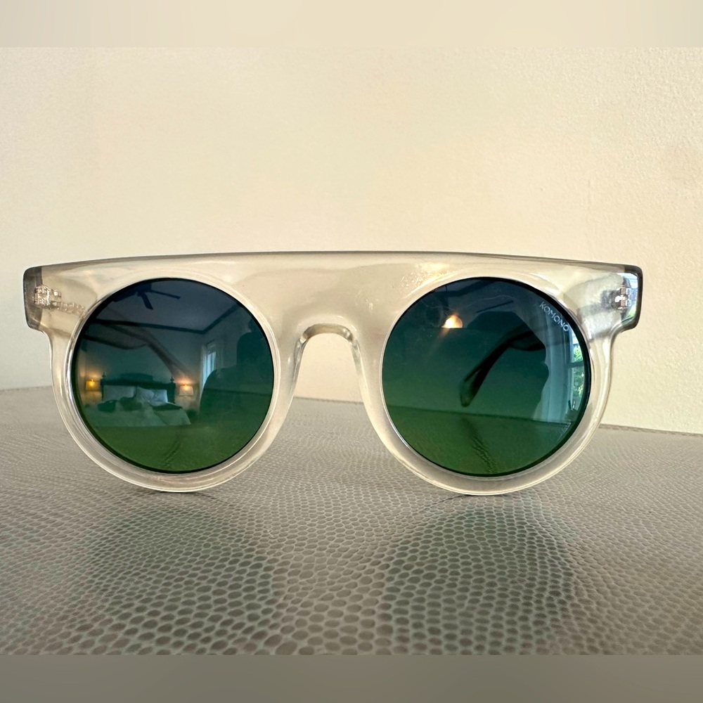 Komono Clear Shades with Green Tinted Lenses